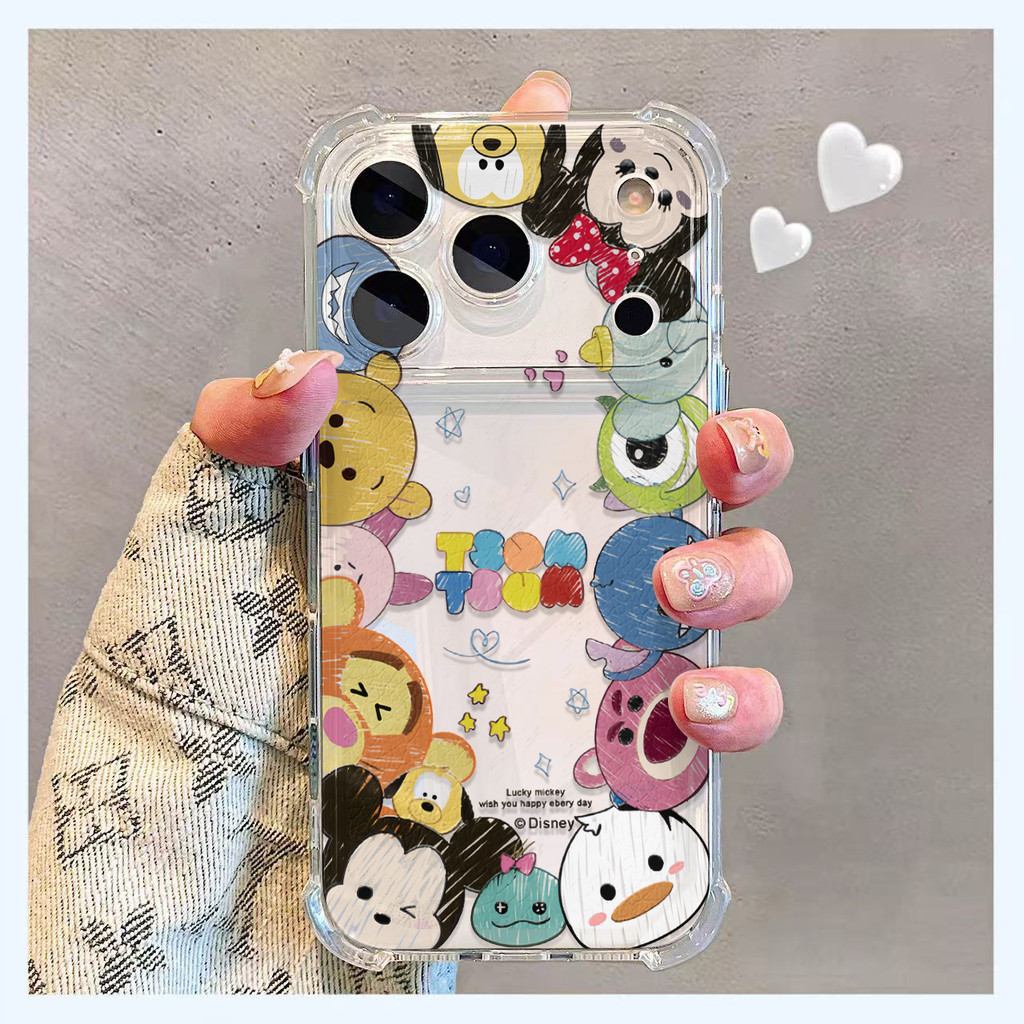 Capa para celular Disney adequada para Motoroal Moto G86 G75 G56 G52 G35 G24 G15 G04 E13 E22 TPU Capa Macia