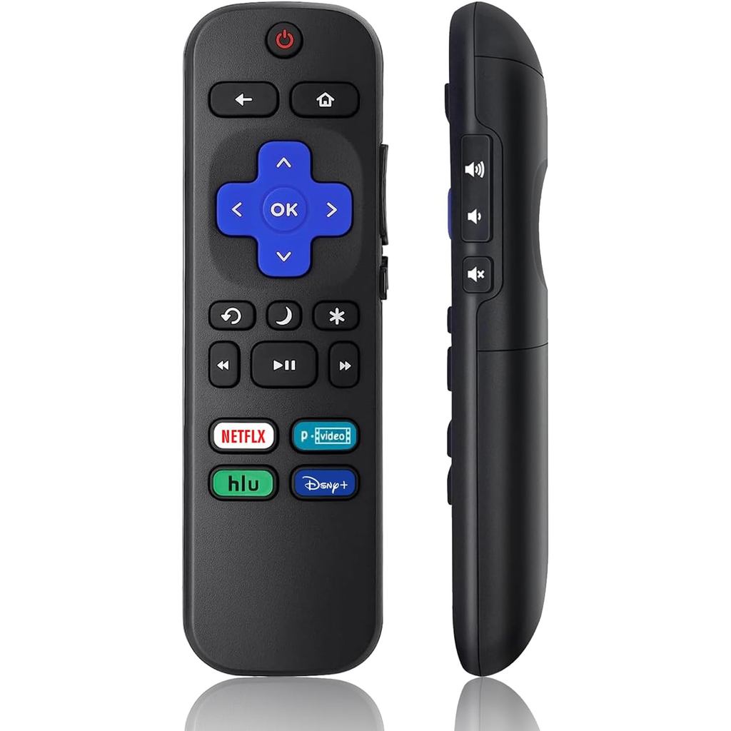 Controle Remoto Universal de Substituição Roku Tv, Compatível Todos Os Modelos TCL/Hisense/Sharp/Philips/Onn/El