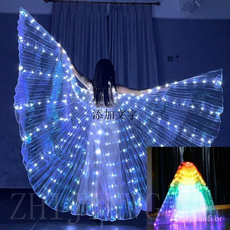 Toalha de Mesa LED com Luz de Borboleta