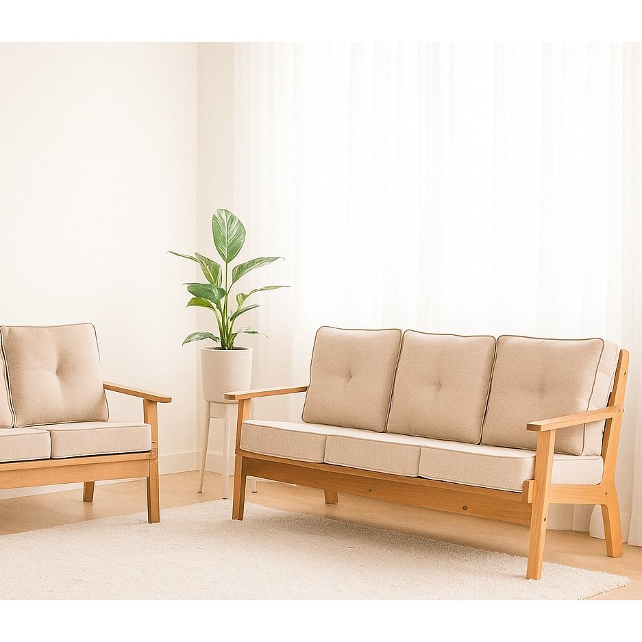 Sofá Fixo 3 Lugares Florença Moderno 182 em Oferta na Shopee