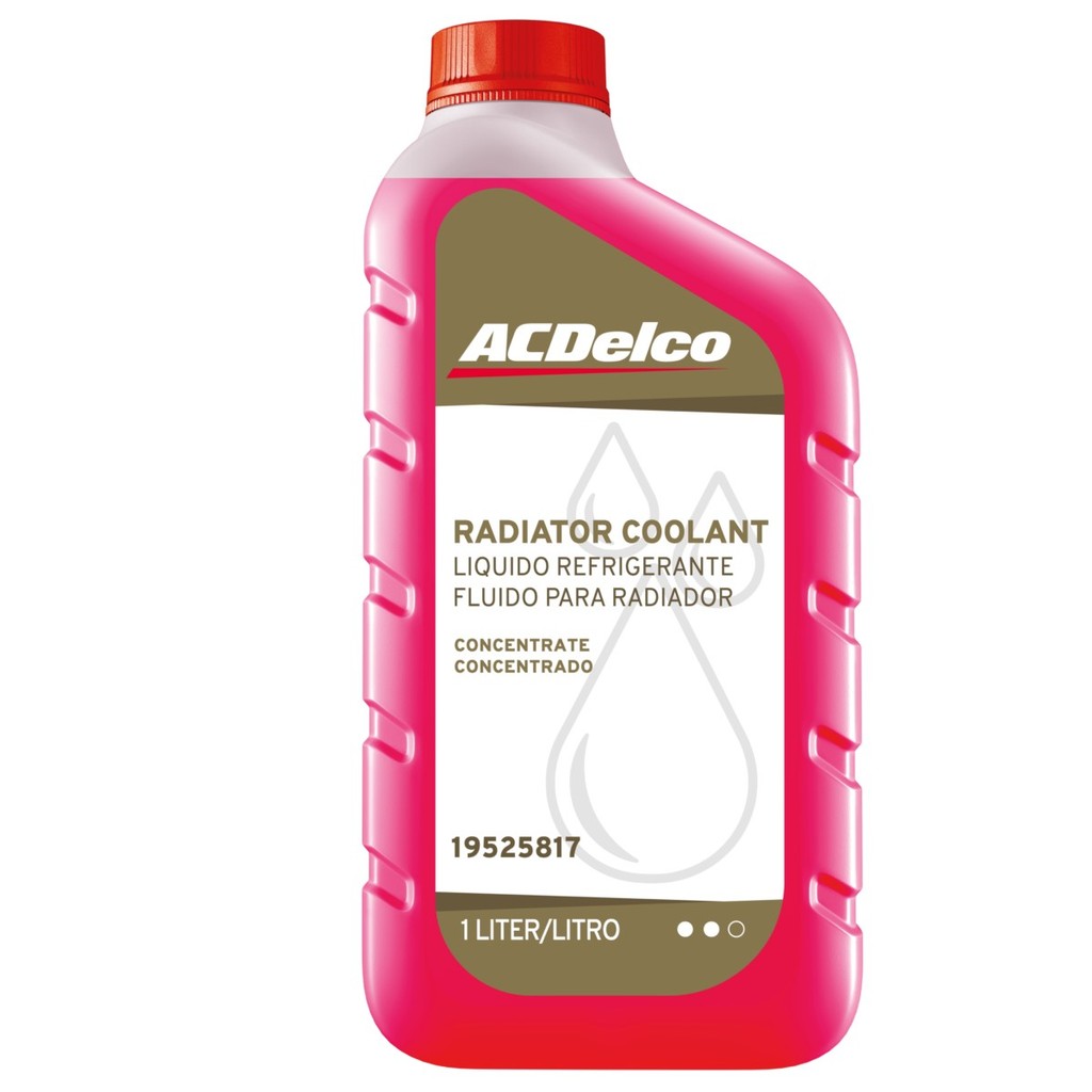 Fluido radiador concentrado rosa 1L ACDelco 19525817 em Oferta na Shopee