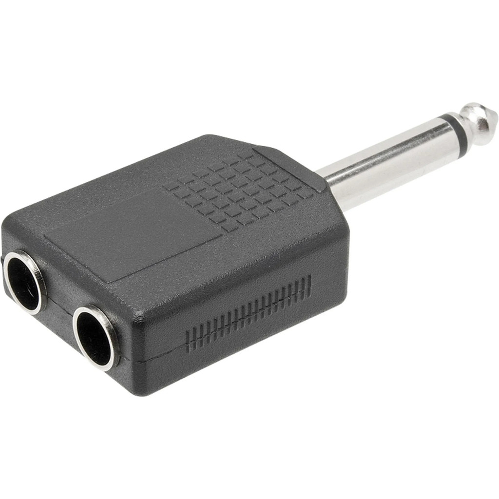 Adaptador Plug P10 Mono Para 2x Jack J10 Mono ADAP0025 Storm