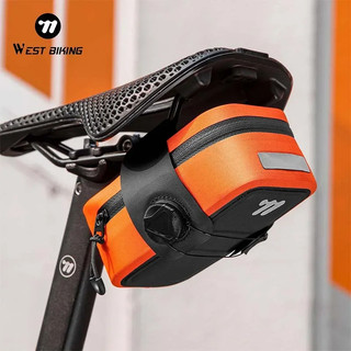 WEST BIKING Bolsa Traseira para Bicicleta, Bolsa de Selim, Bolsa de Ferramentas para Bicicleta de Montanha e de Estrada,