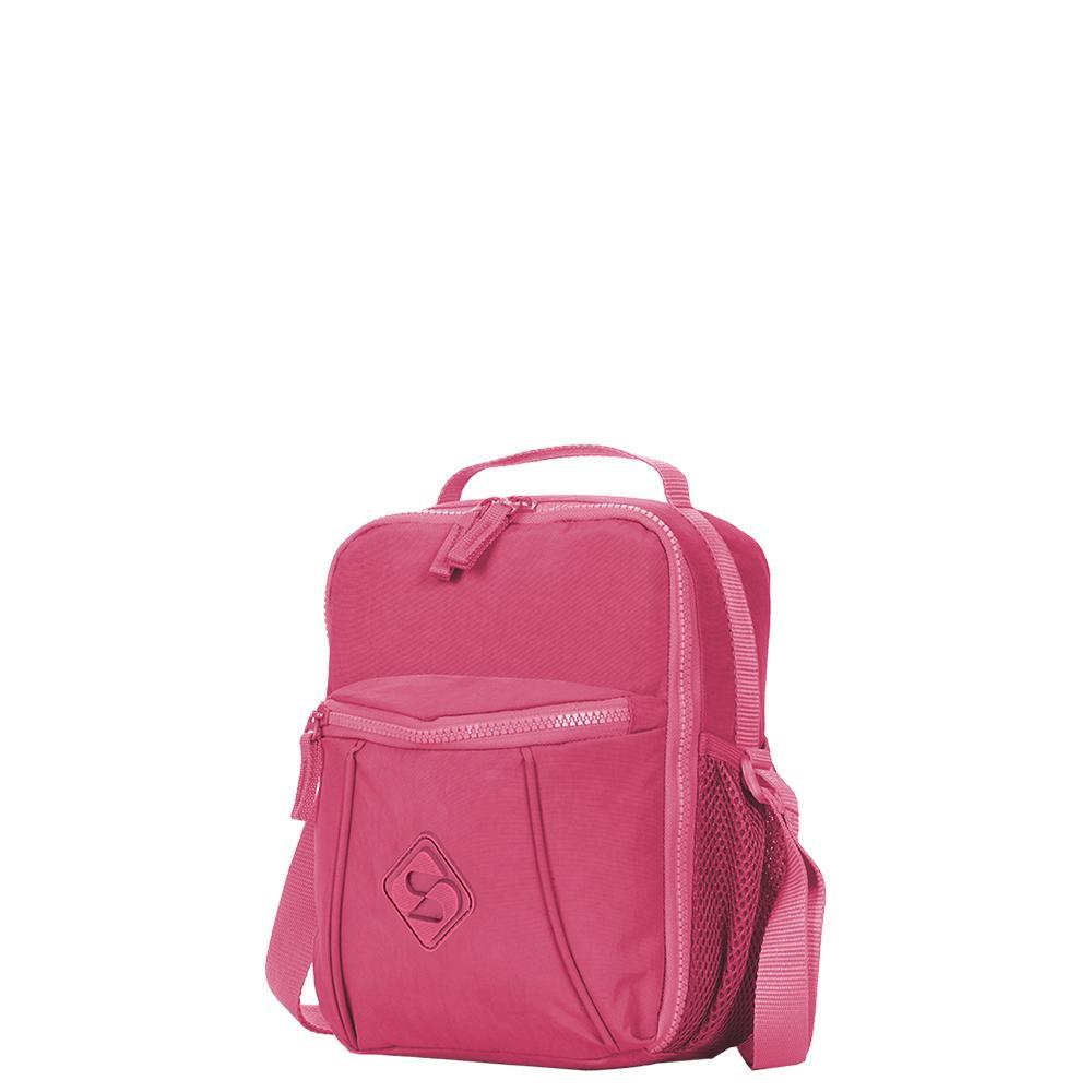 Detalhes do Lancheira Pocket Sestini Lunch Crinkle 2 Rosa - Pink