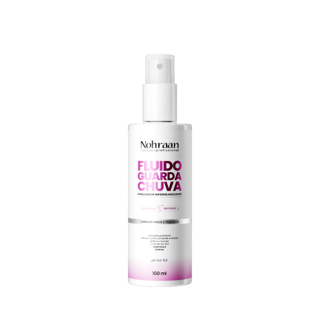 Impermeabilizante  para Cabelos — Fluído Guarda-chuva Nohraan profissional 160ml