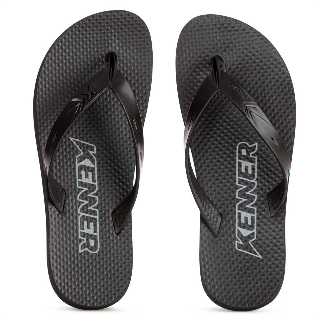 Chinelo Kenner New Summer Preto - Juvenil