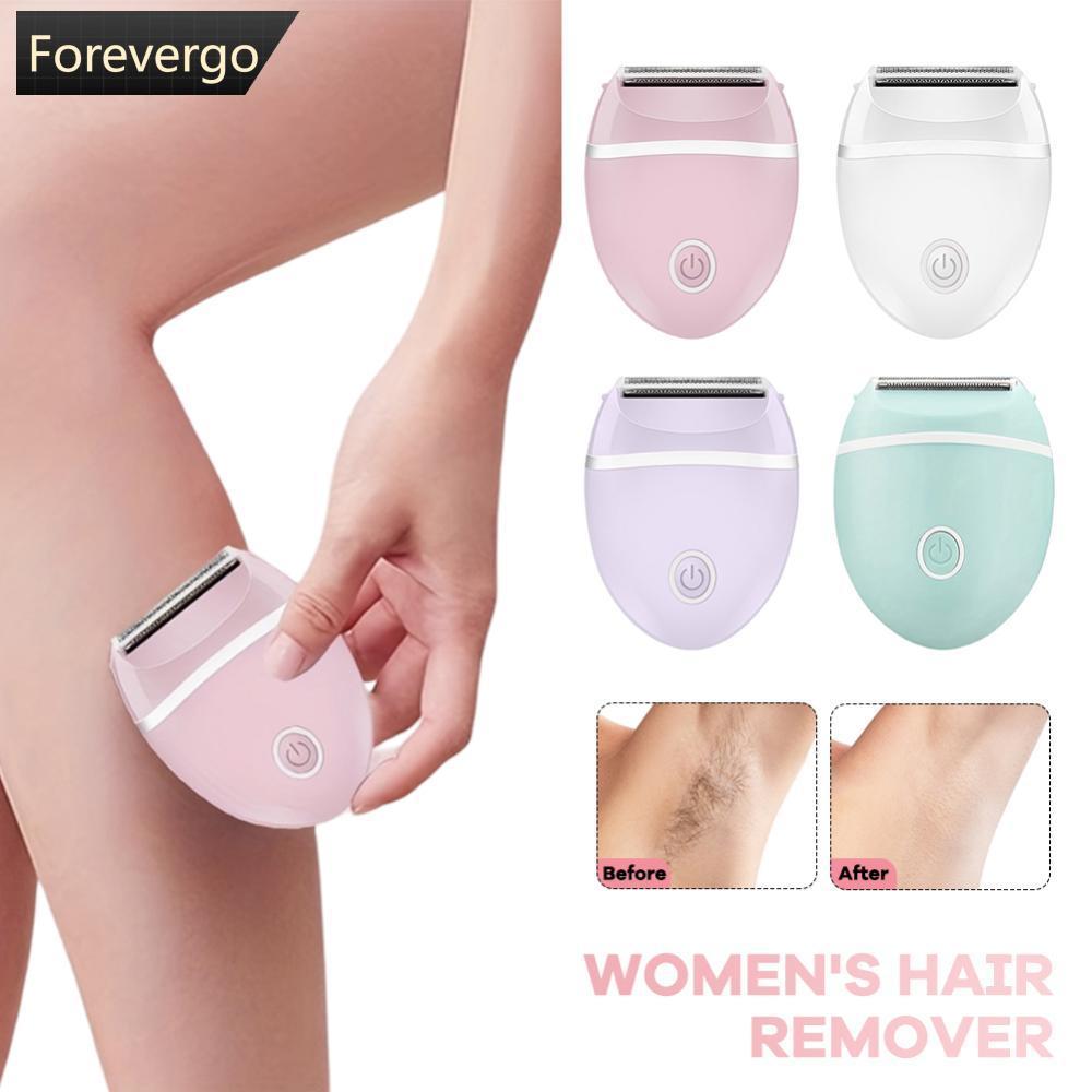 FOREVERGO Feminino Depilador Elétrico Barbeador Biquíni Axilas Perna Rosto Depilação Aparador Corpo Máquina De Barbear S