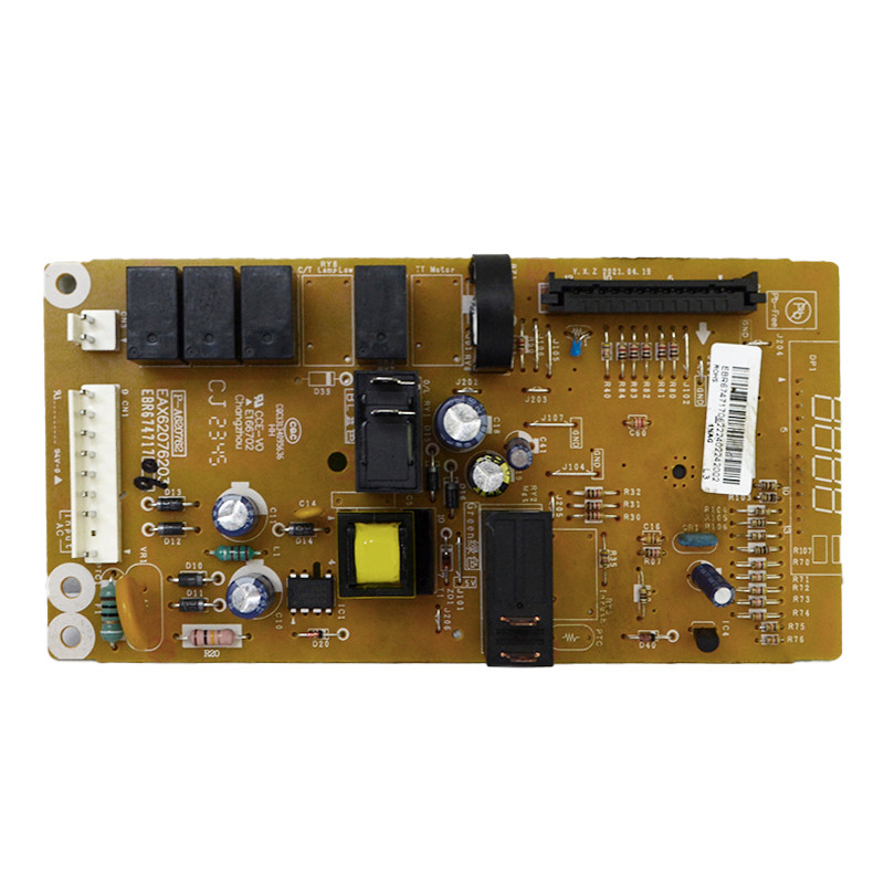 PLACA DISPLAY / INTERFACE MICROONDAS LG MV1642AD EBR67471706 EAX62076203 | NOVA