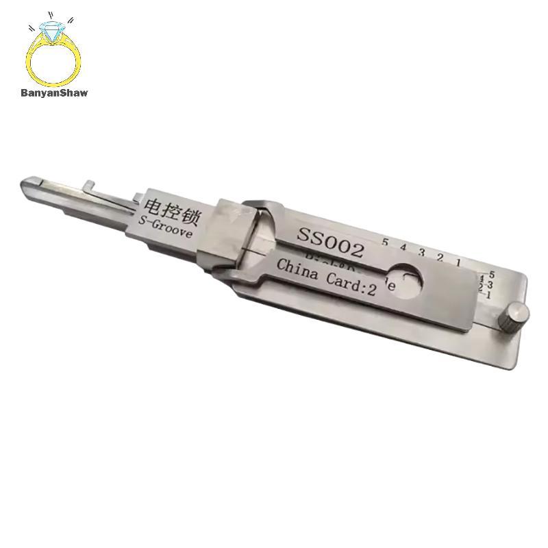 [BANY] Ferramenta 2 Em 1 Ferramentas SS002 Para Fechaduras Civis De Portas Domésticas Boas
