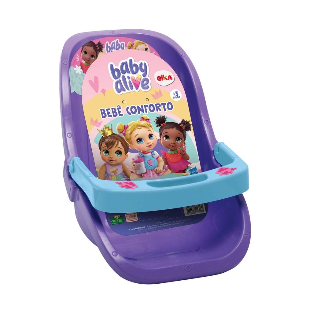Brinquedo Infantil Bebê Conforto Baby Alive Elka - 1318