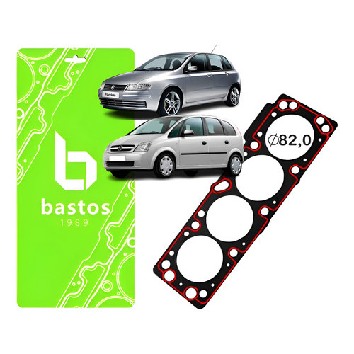 Junta Cabeçote Fiat Stilo | Gm Meriva 1.8 16v Gasolina 122 cv