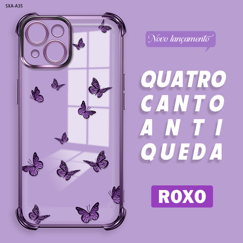 Capa Para Samsung Galaxy A35 A34 A32 A31 A30 A25 A23 A22 A21S A50 A30S A51 A52 A52S A53 4G 5G Capinha Protetora SJ0474