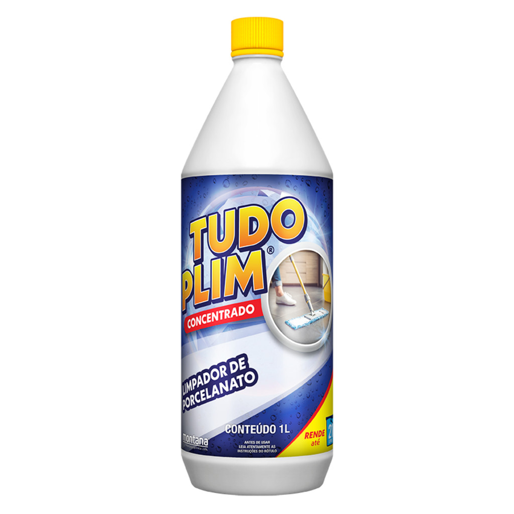 Tudo Plim Limpa Porcelanato 1L Montana em Oferta na Shopee