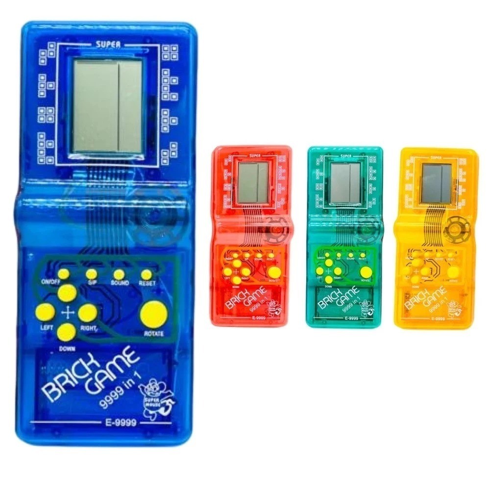 Kit com 10/15/20 Mini Game Portátil Retro Brinck Game 9999 Jogos Envio Rápido em Oferta na Shopee