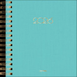 Agenda Diária Executiva 17x24cm 368pg Office Tiffany - 1 Unidade