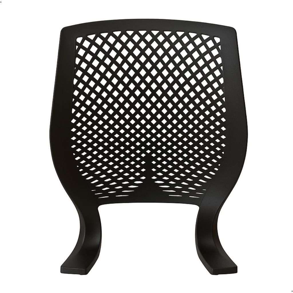 Encosto Ergonômico Vercelli Preto 46x50cm – Reposição para Cadeira de Escritório Diretor