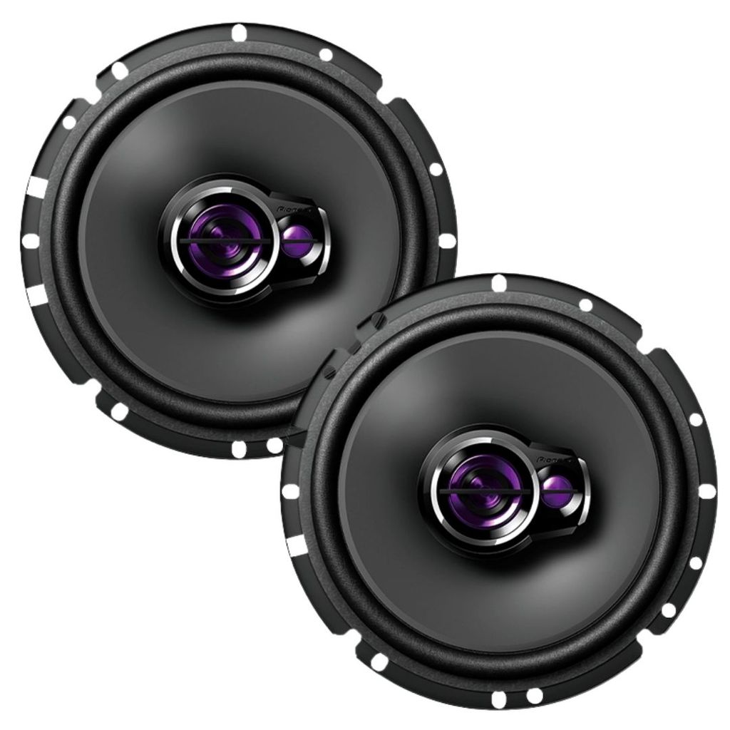 Par Alto Falante Pioneer 6 Polegadas 200w Triaxial Ts-1760br Som Automotivo Falante Porta