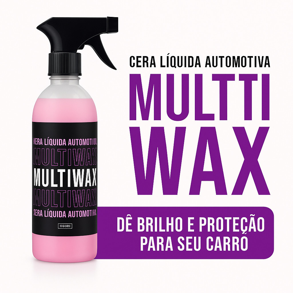 Cera Liquida Multiwax Batom Black 500ml Com Silicones e Carnauba em Oferta na Shopee