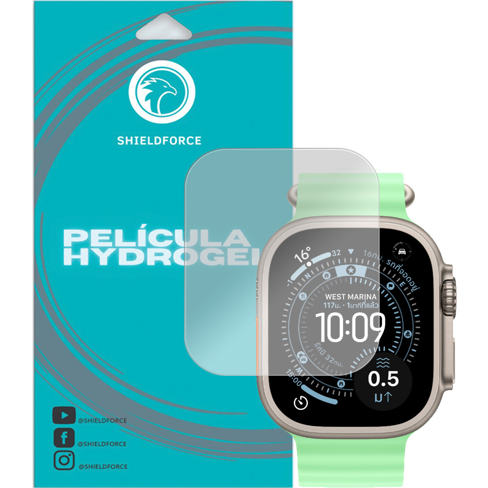 Película Para Apple Watch Ultra 3 Shieldforce Hydrogel (3x unid)