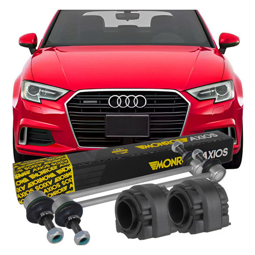 Kit Bieleta + Bucha Barra Dianteira Audi A3 2014 2015 2016 2017 2018 2019