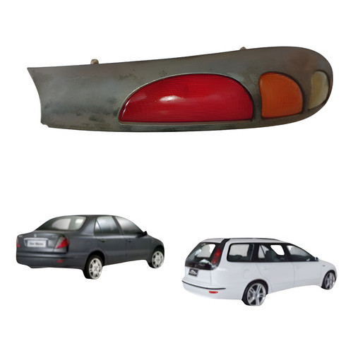 Lanterna Traseira Direita Fiat Marea 37240748 Direito/passa Direito/passageiro Vermelho