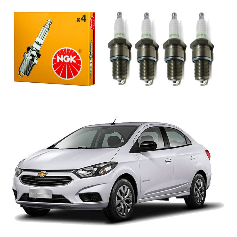 Jogo Velas Ngk Prisma 1.4 2016 A 2019
