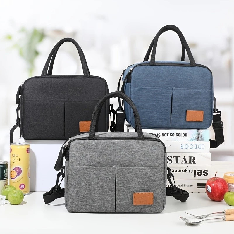 Bolsa Térmica Tecido Oxford Portátil Impermeável Multifuncional Grande Capacidade Para Viagem, Piquenique,TrabalharALINA em Oferta na Shopee