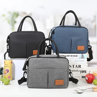 Bolsa Térmica Tecido Oxford Portátil Impermeável Multifuncional Grande Capacidade Para Viagem, Piquenique,TrabalharALINA