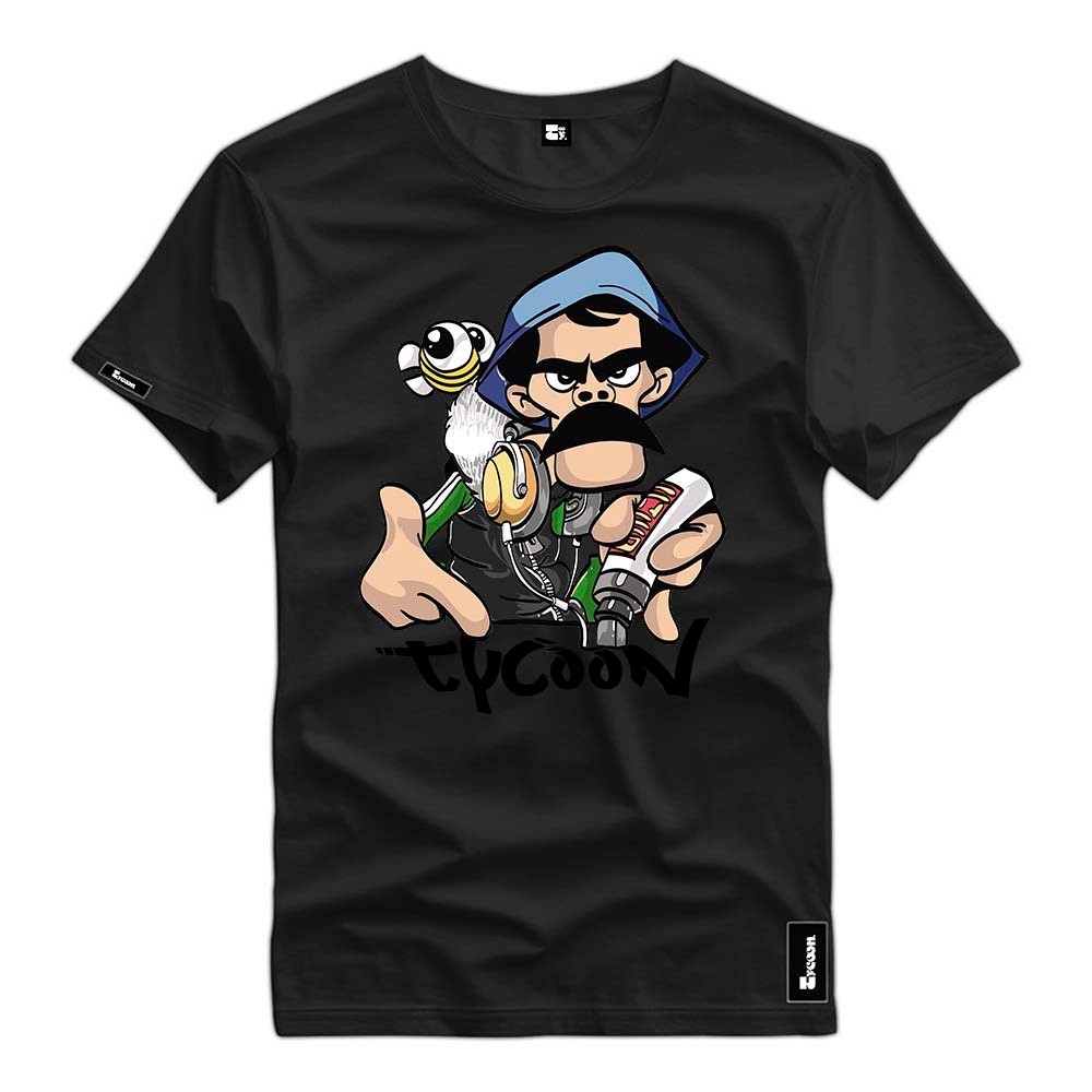 Camisa Algodão Premium 30.1 camiseta Estampado Madruga Tycoon Verao Exclusivo 