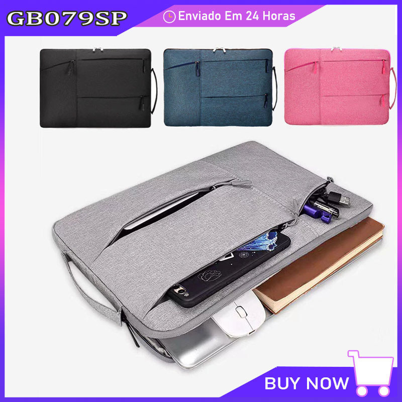 Capa Case Pasta Suitcase Notebook Para Apple Macbook À Prova D'Água Air Pro 13/15.6