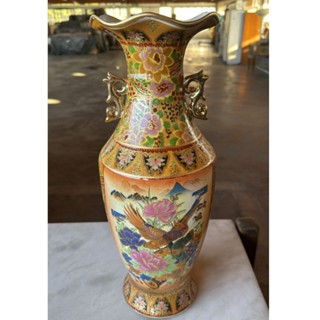 Vaso Decorativo de Porcelana Estilo Oriental – Charme e Elegância em Cada Detalhe em Oferta na Shopee