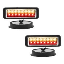 Par Asa Delta Sinaleira Base Imã Led Guincho Sem Chicote