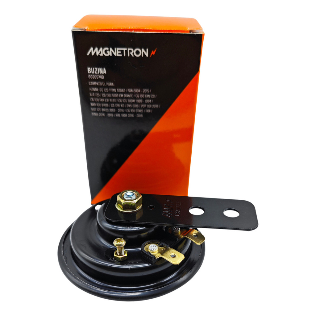 Buzina Moto Honda CG Fan 125/150 2004 até 2015 Original Magnetron em Oferta na Shopee
