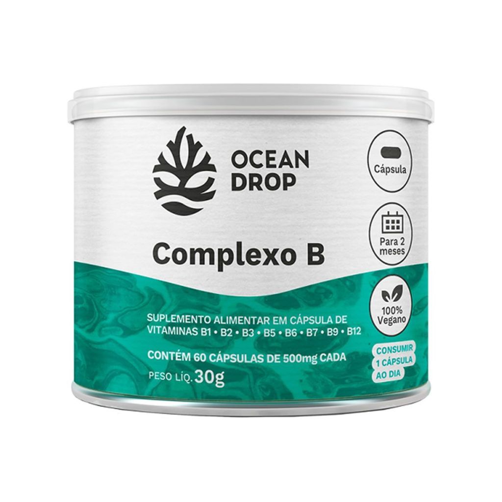 Complexo B -  60 Cápsulas - Ocean Drop em Oferta na Shopee