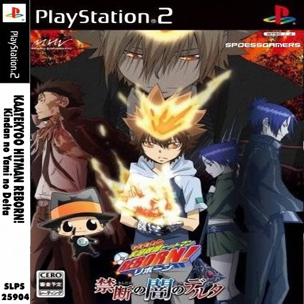 Jogo Ps 2 Katekyo Hitman Reborn! Kindam No Yami No Delta  Patch Me
