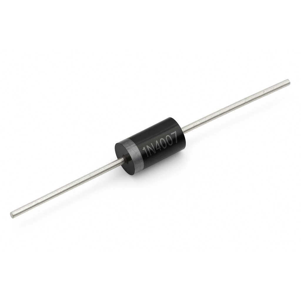 Diodo 1N4007 1A 1000V Retificador De Silício DO41 Arduino Circuitos Eletrônicos