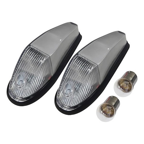 Par Lanterna Teto + Lampada 24v Vw 690 790 Worker Delivery Cristal em Oferta na Shopee