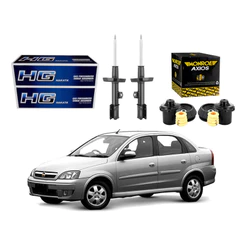 Kit Amortecedor Dianteiro Axios Corsa Sedan 1.8 2002 A 2009