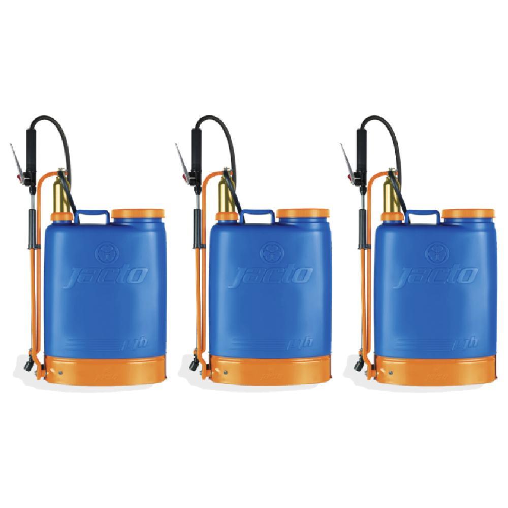 Kit 3 Pulverizador Costal Jacto PJH 20 Litros