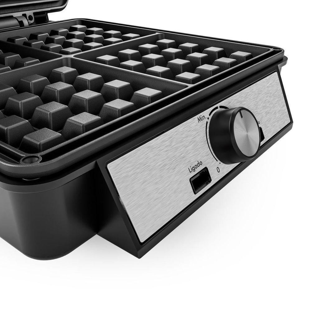 Waffle Maker Philco 5 Temperaturas 4 Waffles PWM04A 110V · foto 2