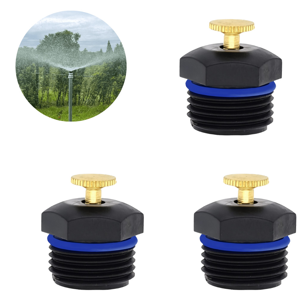 Kit 5 Peças Aspersor Jardim Bico Ajustável Conexão Rosca