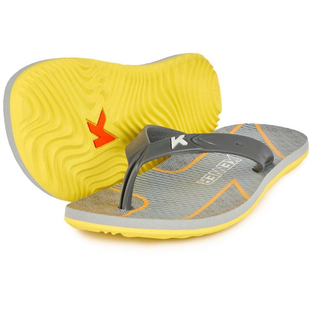 Chinelo Kenner Summer Classic Masculino - Preto e Amarelo em Oferta na Shopee