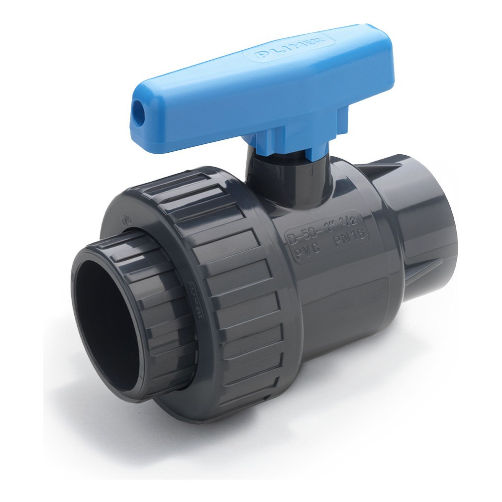 Registro Válvula Esfera PVC-U 75mm Soldável Água Tubo Cano Irrigação