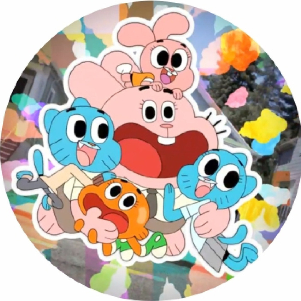 Painel 50x50 O Incrível Mundo De Gumball Sublimado Elástico em Oferta na Shopee