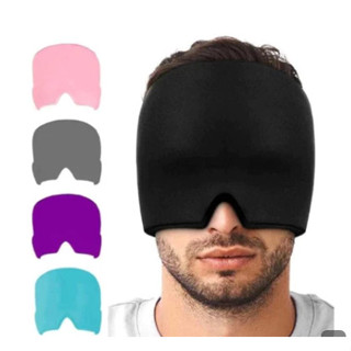 HDBR Terapia Fria De Cabeça Tampa De Alívio Da Dor De Gelo Flexível Compressão Chapéu Migraine em Oferta na Shopee