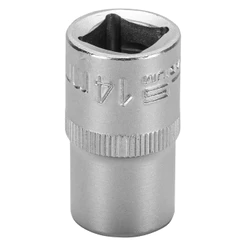 SOQUETE ESTRIADO 1/2POL CRV CLIPS PLASTICO 14MM 1PC // STELS