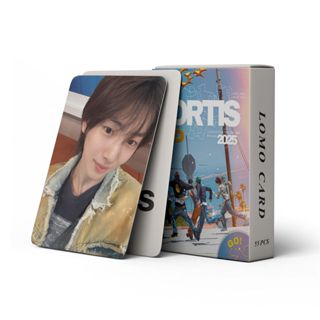 55pcs/box CORTIS Cartões Fotográficos Holográficos MARTIN KPOP Laser LOMO Card em Oferta na Shopee
