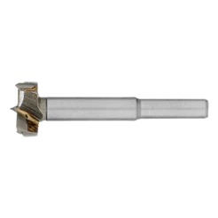 BROCA FRESA FORSTNER, 24MM, ACO RAPIDO, LAMINAS DE METAL RESISTENTE, HASTE CILINDRICA, 1PC // MTX