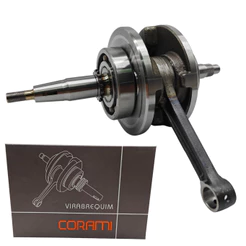 Virabrequim Completo Com Biela e Rolamento Corami Suzuki YES SE 125 2011 Até 2016