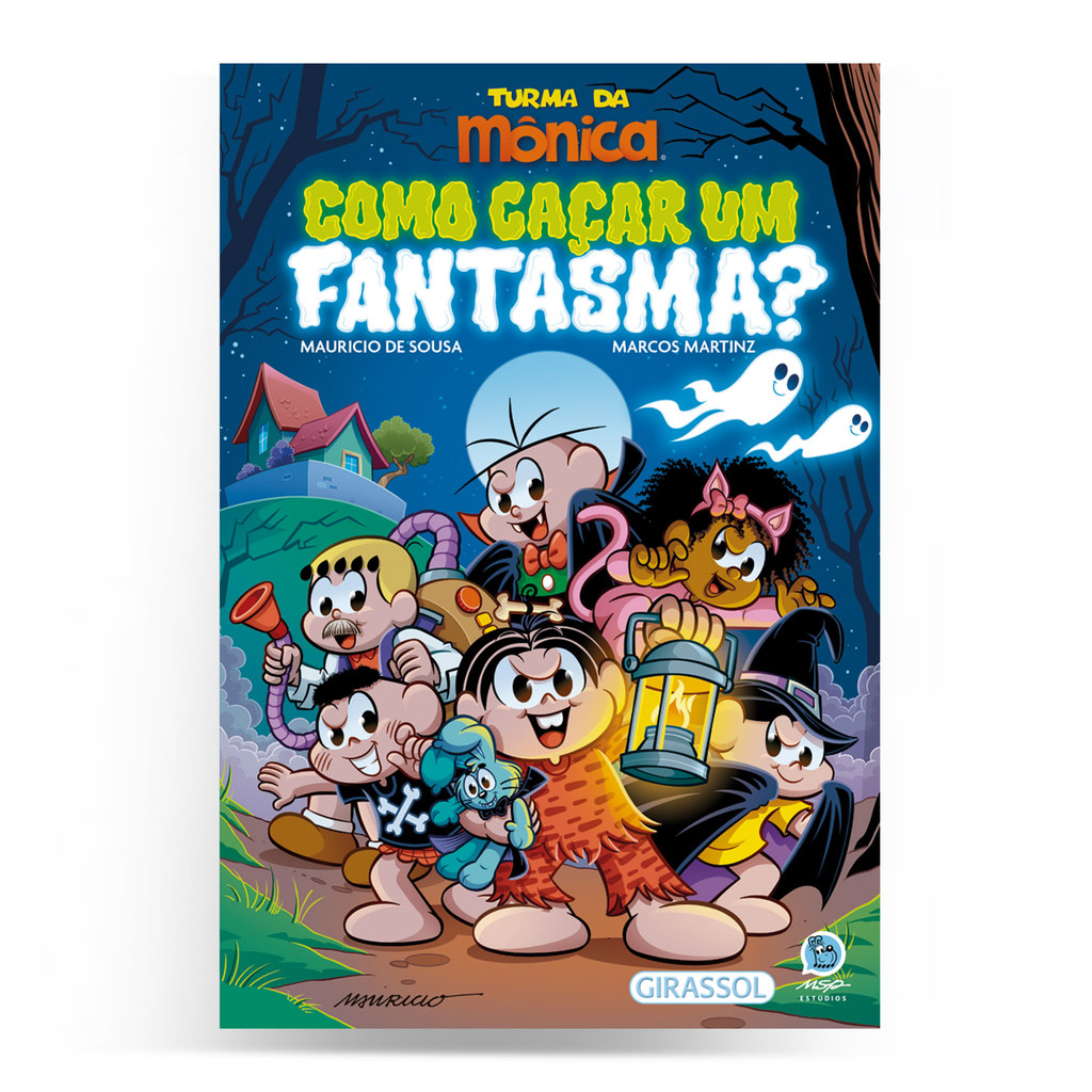 Livro Turma da Mônica - Como Caçar um Fantasma? - Por Leitura Kennedy